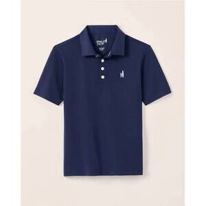 NEW JOHNNIE-O boy's performance mesh jr polo in navy blue